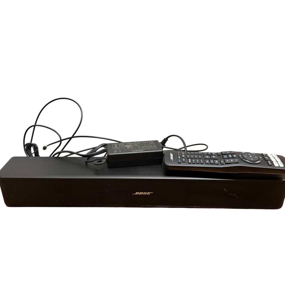 Bose Solo 5 TV Sound System Model 418775 Compact Soundbar with Remote & Cables